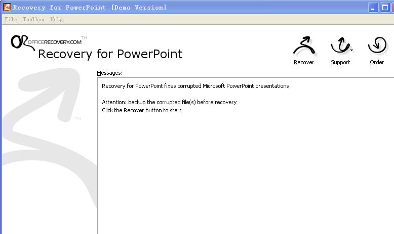 recovery for powerpoint破解版(ppt文件修复工具)下载 recovery for powerpoint破解版(ppt文件修复工具)下载